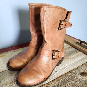 Steve madden mid calf boots Temmpt size 7.5